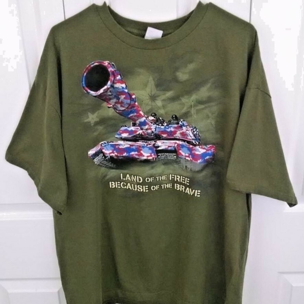 Patriotic Men's XL T-Shirt US Military
